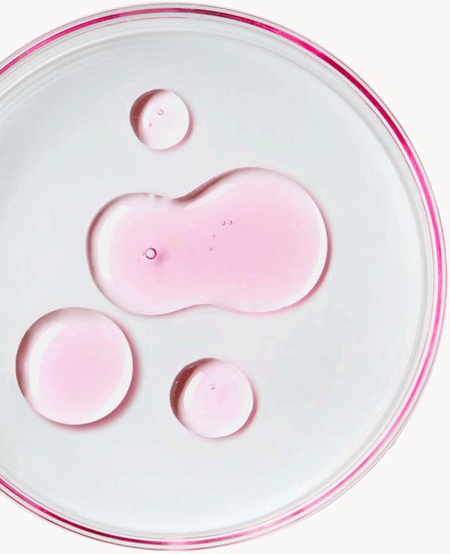 NCTF poly-revitalising serum in a petri dish